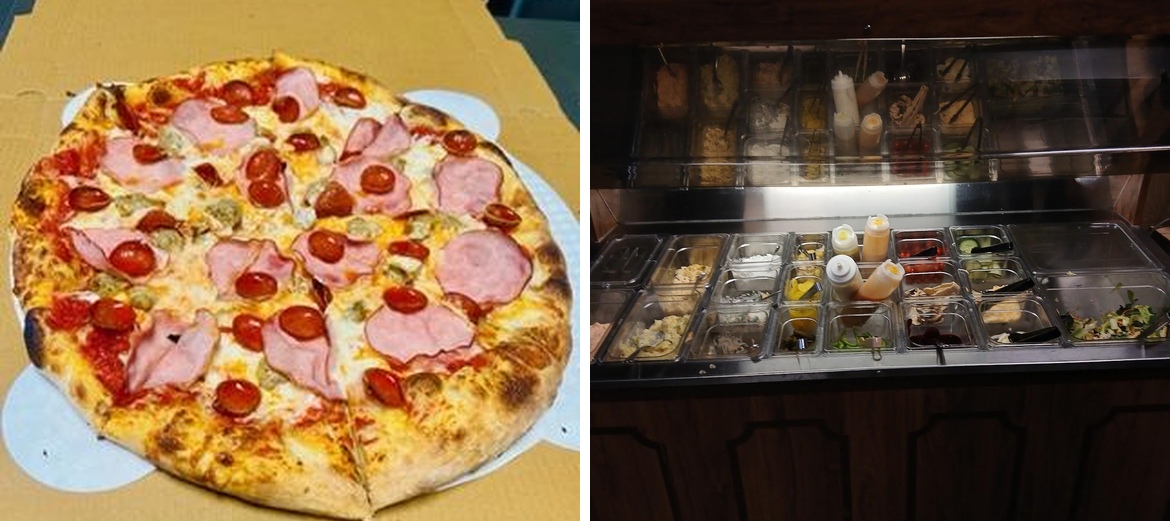 Six Gun Pizza Menu