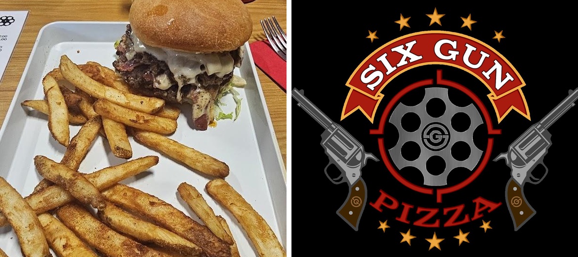 Six Gun Pizza Menu