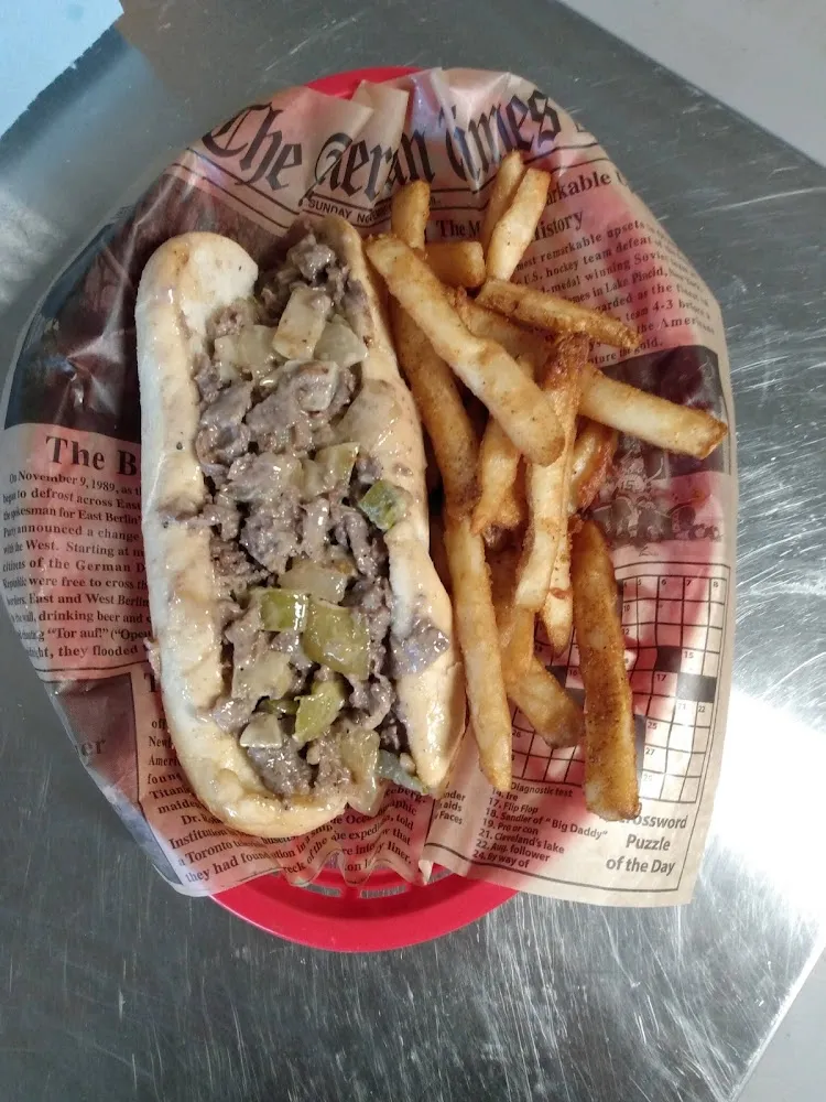 Philly Cheese Steak Sandwich